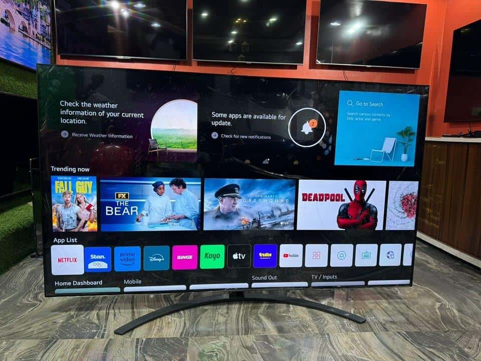 LG nano 9 Smart TV thumbnail 1