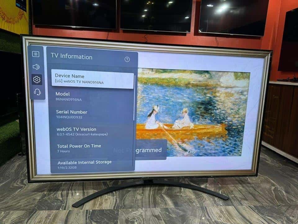 LG nano 9 Smart TV thumbnail 3